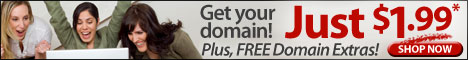 Register Domain Names for as low as $1.99*/year - *with any  new, non-domain purchase - No Quantity Limit!