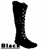 Women's Peace-Mocs Knee-Hi Western Boots, with lightweight crepe outsole, Front lace adjustable, Inside Zipper, and padded insole - Colors: black suede, chocolate suede, brown suede, and tan suede - Sizes: women's 6-11 (full sizes only), 