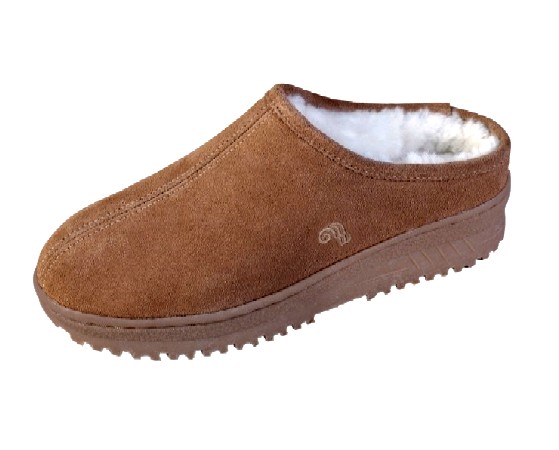 sheepskin clog slippers